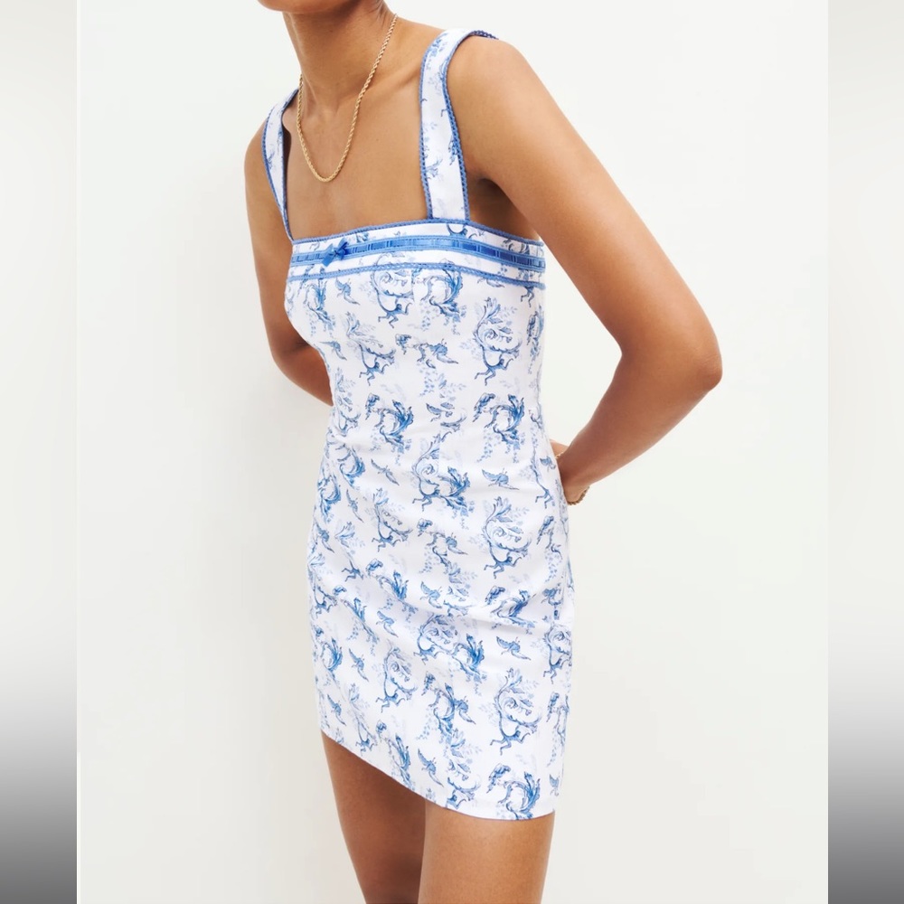 Reformation Elana Linen Dress